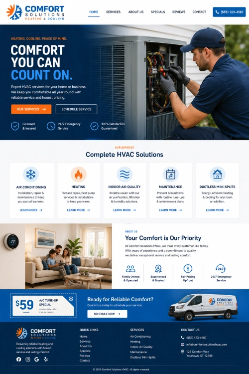 Hvac Mockup