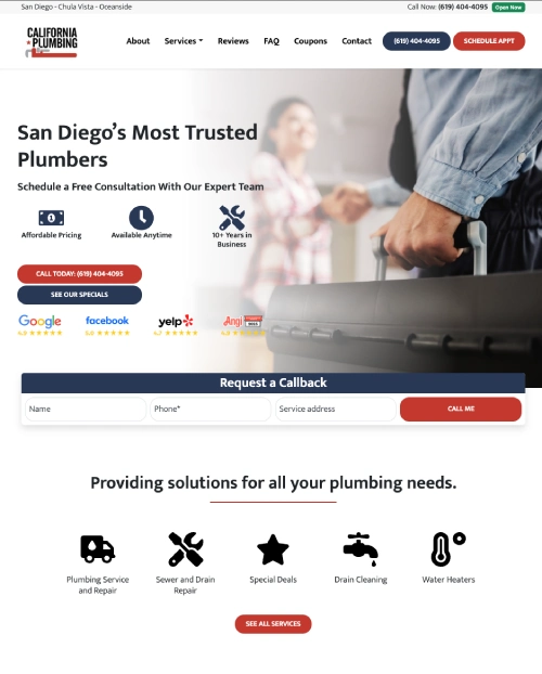 Plumbing Mockup